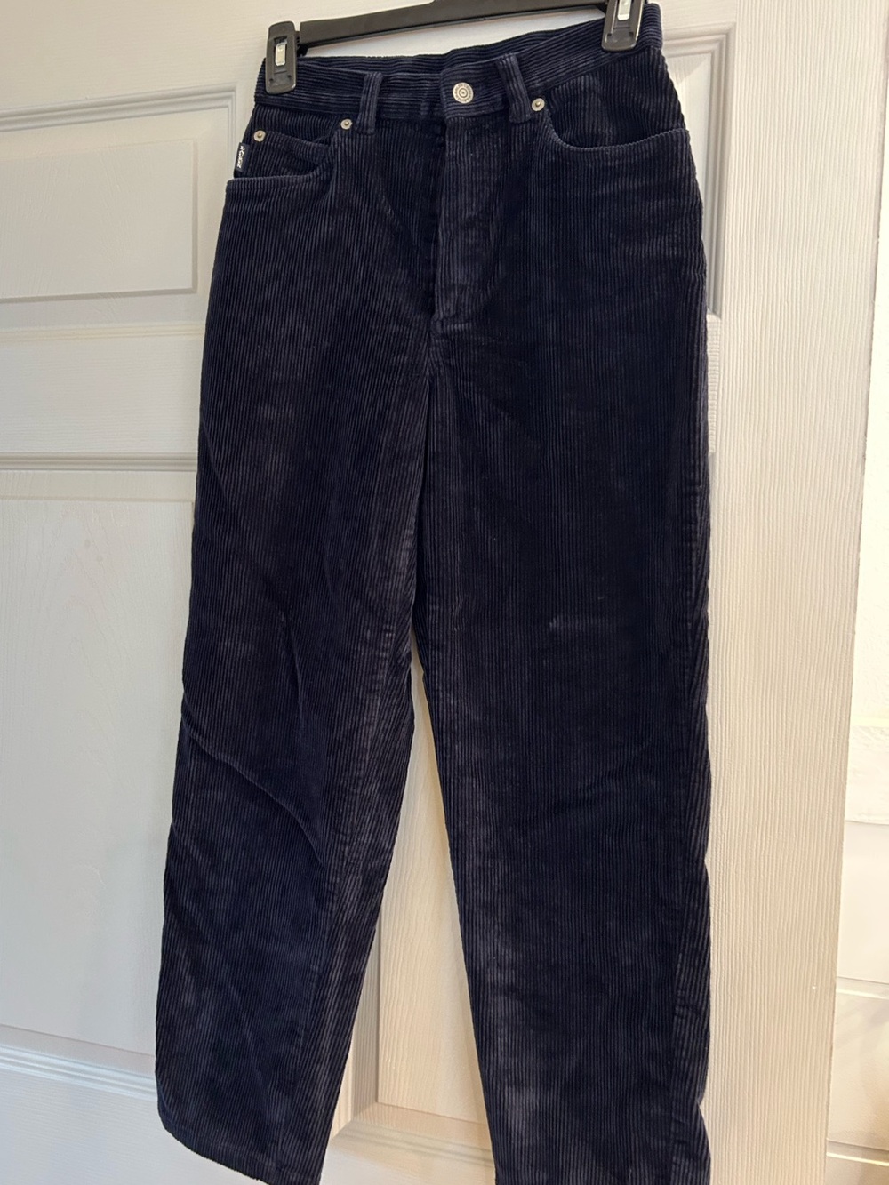 VTG Lauren Ralph Lauren Navy Corduroy High-Rise Jeans